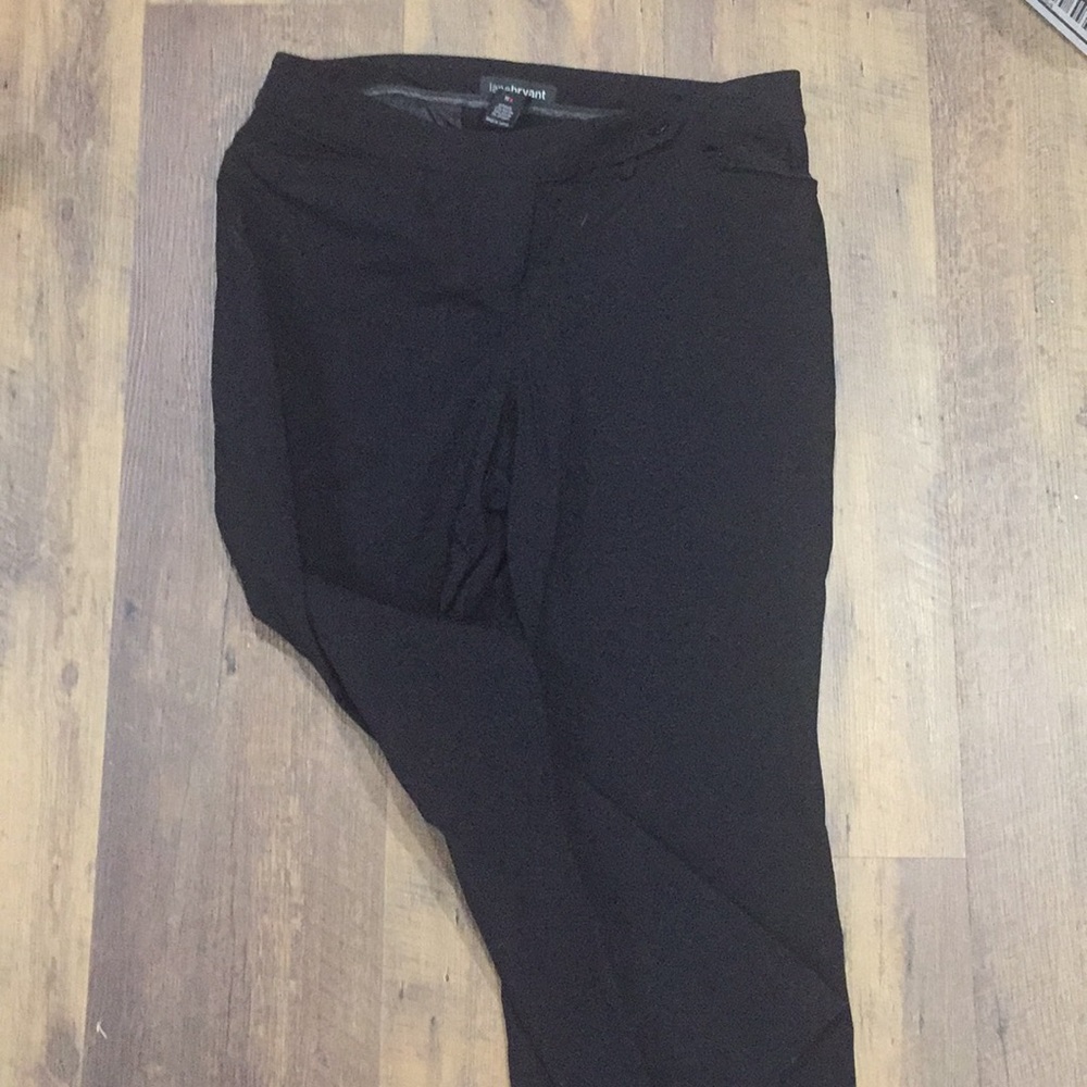 Size 16 Lane Bryant Black dress pants.